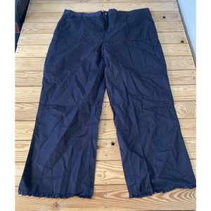 NEW Seed to Style Cotton Twill Utility Pants Size 2X Women’s Black